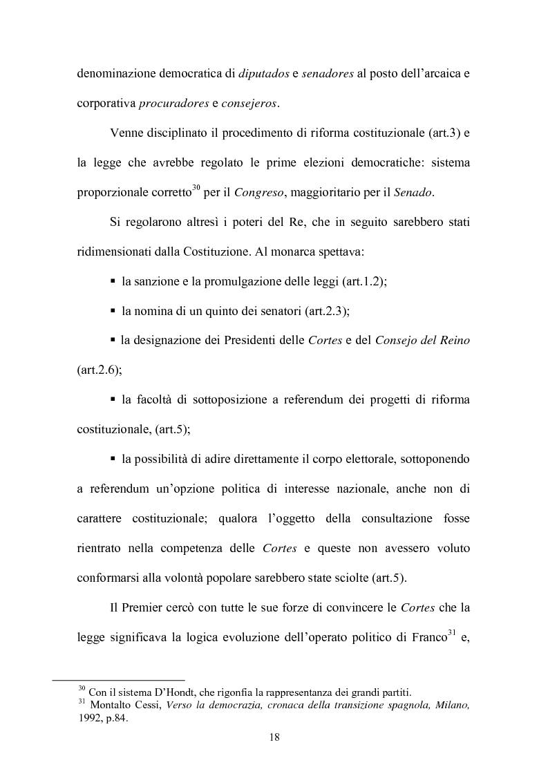 Anteprima della tesi: Il rapporto fiduciario nella forma di governo parlamentare spagnola, Pagina 15