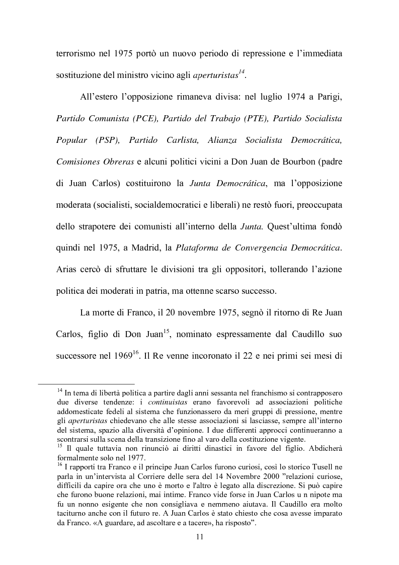 Anteprima della tesi: Il rapporto fiduciario nella forma di governo parlamentare spagnola, Pagina 8