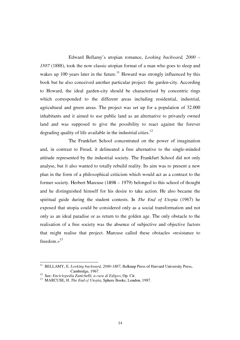 Anteprima della tesi: The Contemporary World Seen through the Dystopian Novels of Huxley and Orwell, Pagina 11