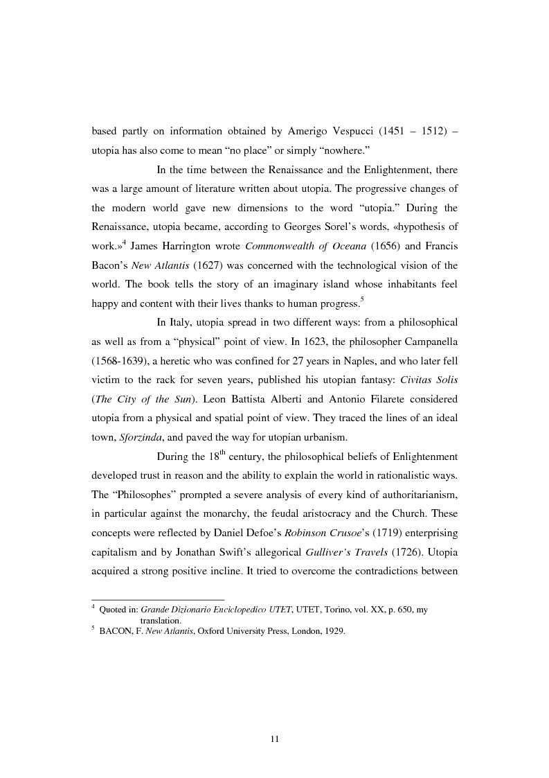 Anteprima della tesi: The Contemporary World Seen through the Dystopian Novels of Huxley and Orwell, Pagina 8