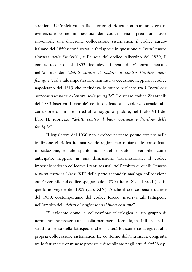 Anteprima della tesi: Trattamento penale e penitenziario dei condannati per reati sessuali, Pagina 12
