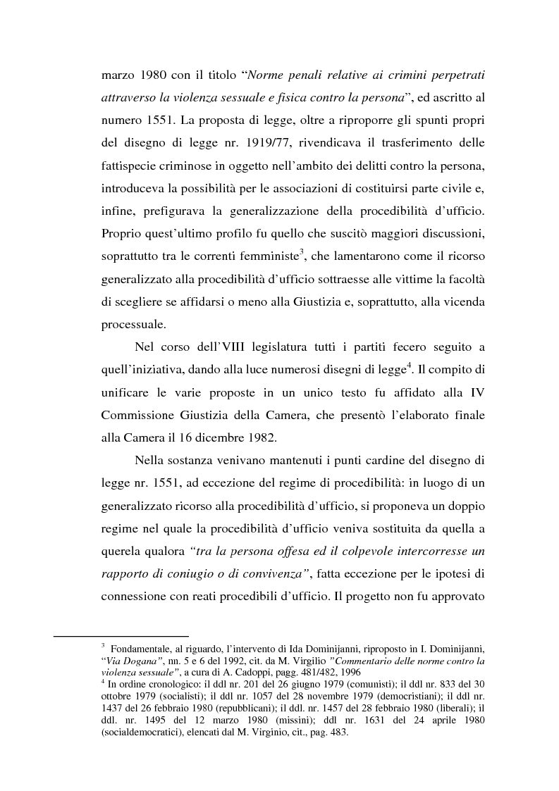 Anteprima della tesi: Trattamento penale e penitenziario dei condannati per reati sessuali, Pagina 7