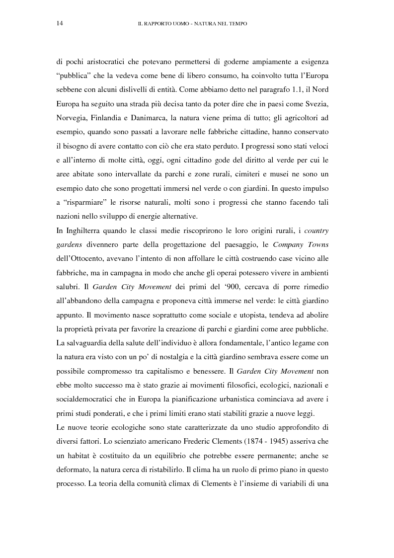 Anteprima della tesi: Il turismo sostenibile e l'impresa alberghiera: casi italiani e inglesi, Pagina 14
