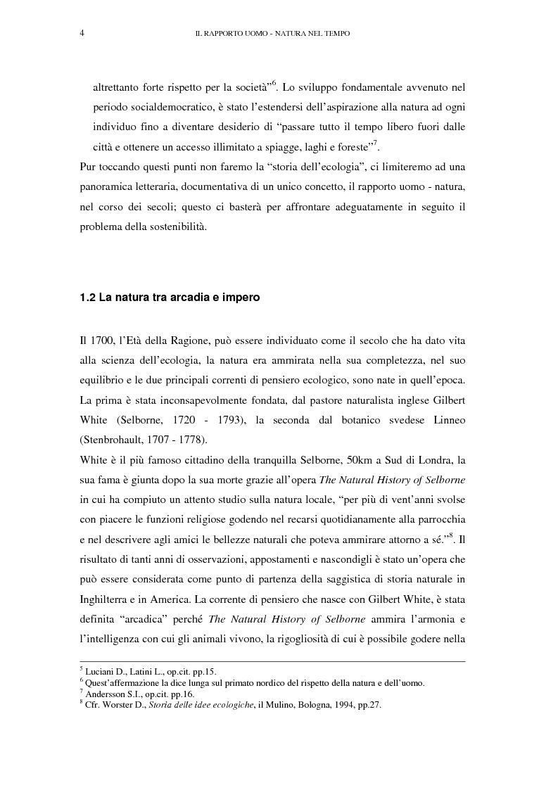 Anteprima della tesi: Il turismo sostenibile e l'impresa alberghiera: casi italiani e inglesi, Pagina 4