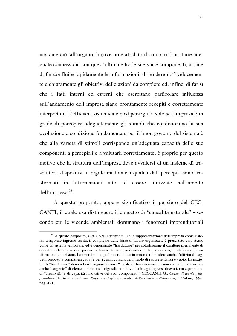 Anteprima della tesi: Rischio d'impresa e capitale allocato. L'impatto sulle aree funzionali dell'impresa, Pagina 13