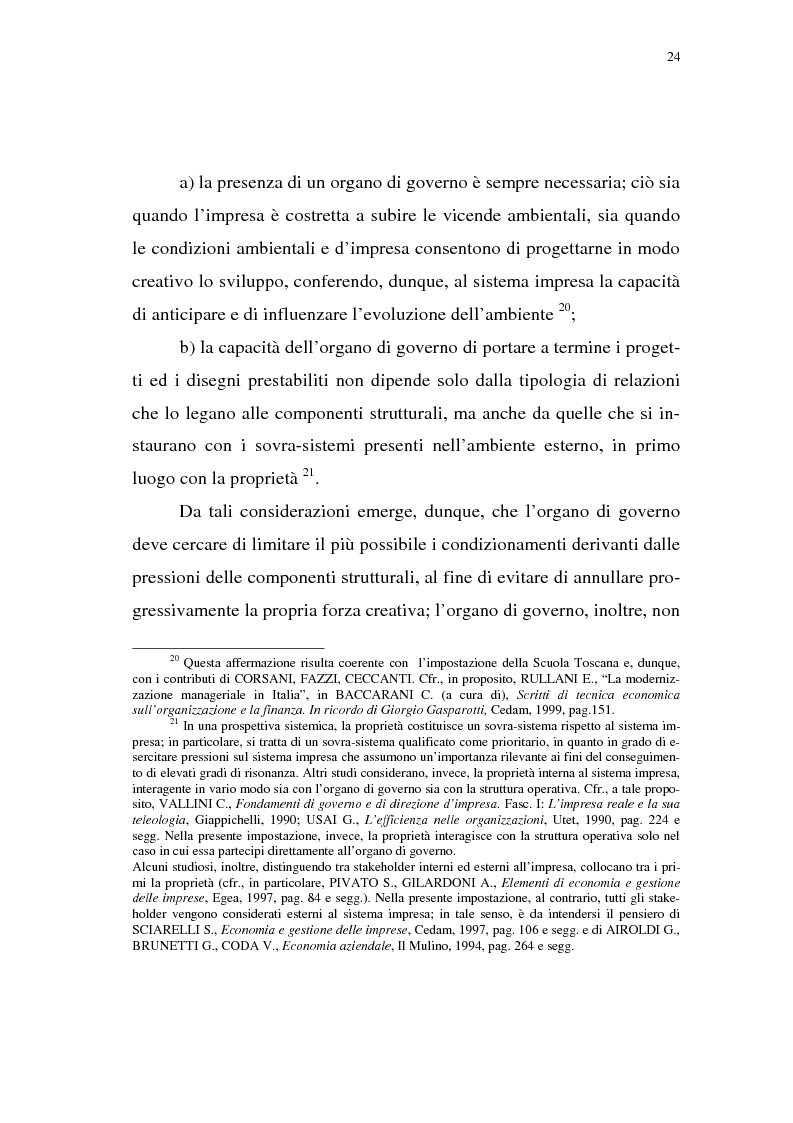 Anteprima della tesi: Rischio d'impresa e capitale allocato. L'impatto sulle aree funzionali dell'impresa, Pagina 15