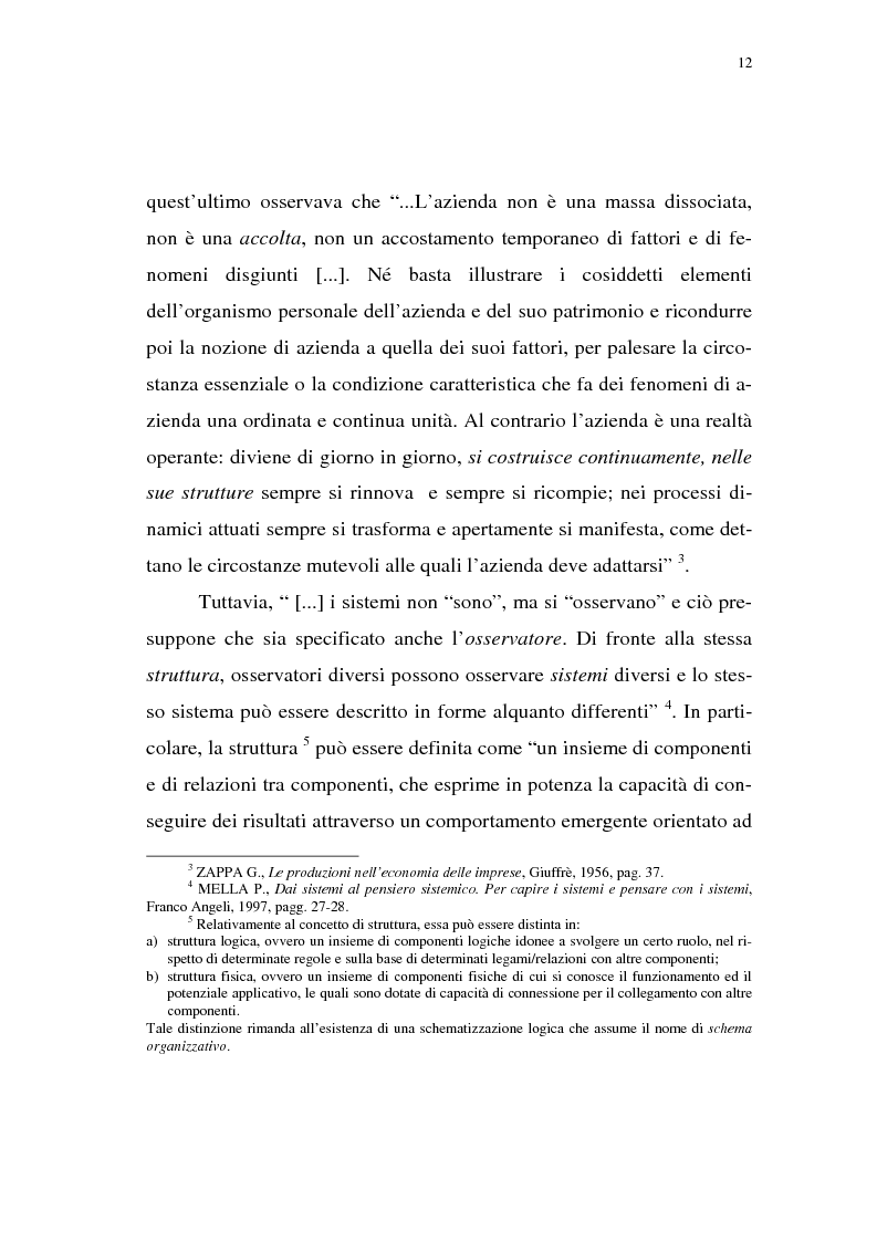 Anteprima della tesi: Rischio d'impresa e capitale allocato. L'impatto sulle aree funzionali dell'impresa, Pagina 3