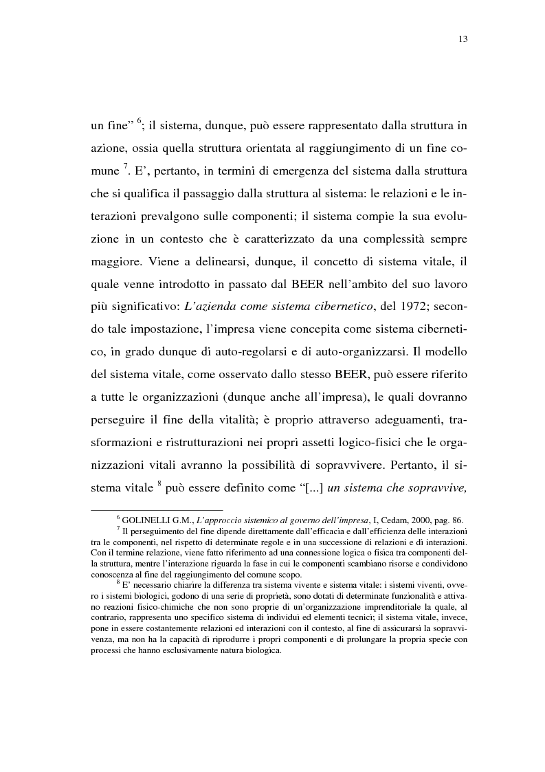 Anteprima della tesi: Rischio d'impresa e capitale allocato. L'impatto sulle aree funzionali dell'impresa, Pagina 4