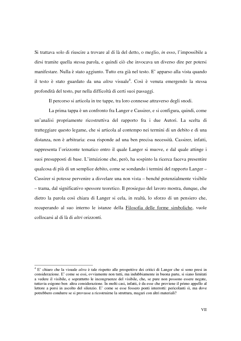 Anteprima della tesi: L'estetica simbolica in Susan K. Langer, Pagina 3