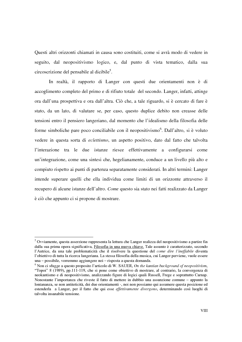 Anteprima della tesi: L'estetica simbolica in Susan K. Langer, Pagina 4