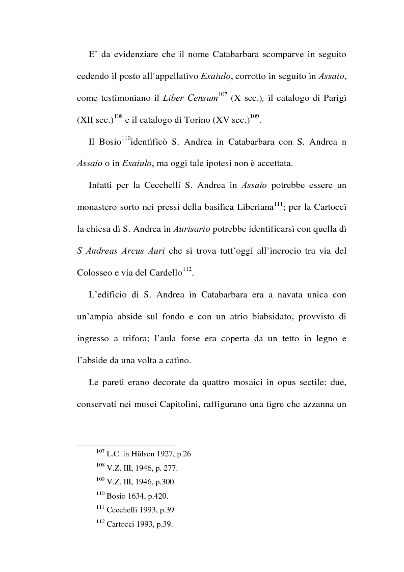 Anteprima della tesi: Le chiese cristiane scomparse nel rione Monti, tra il IV e il VI secolo, Pagina 9