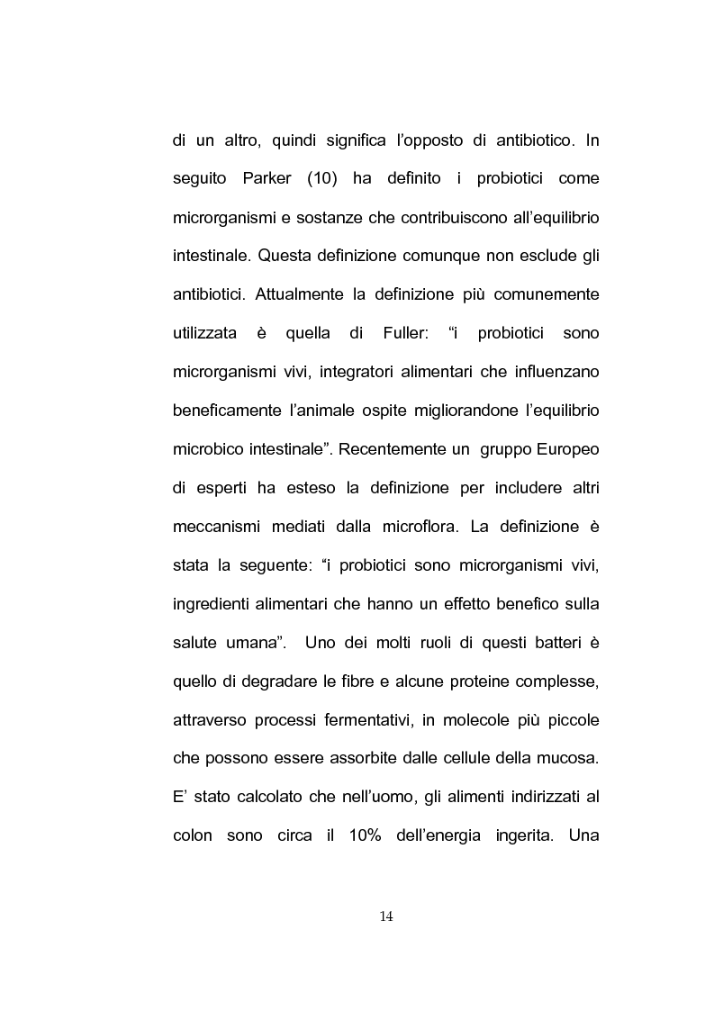Anteprima della tesi: Separazione e caratterizzazione di FOS e fruttani impiegati nella preparazione di alimenti prebiotici e integratori alimentari, Pagina 14