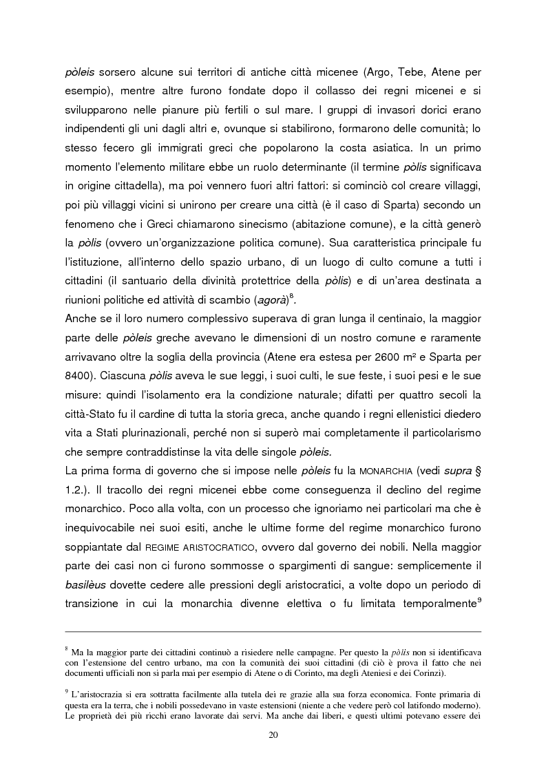 Anteprima della tesi: La democrazia ateniese. Un modello per la democrazia moderna, Pagina 12