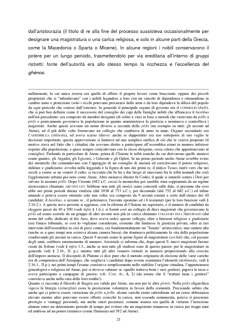 Anteprima della tesi: La democrazia ateniese. Un modello per la democrazia moderna, Pagina 13