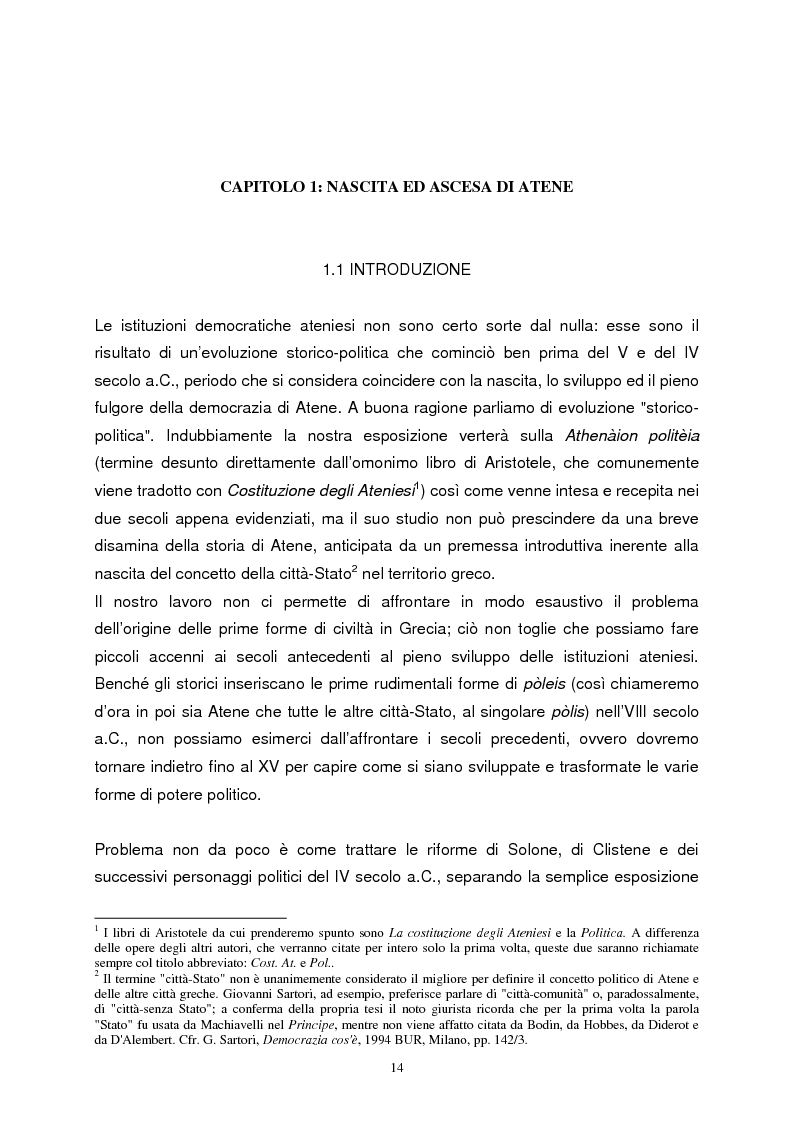 Anteprima della tesi: La democrazia ateniese. Un modello per la democrazia moderna, Pagina 6