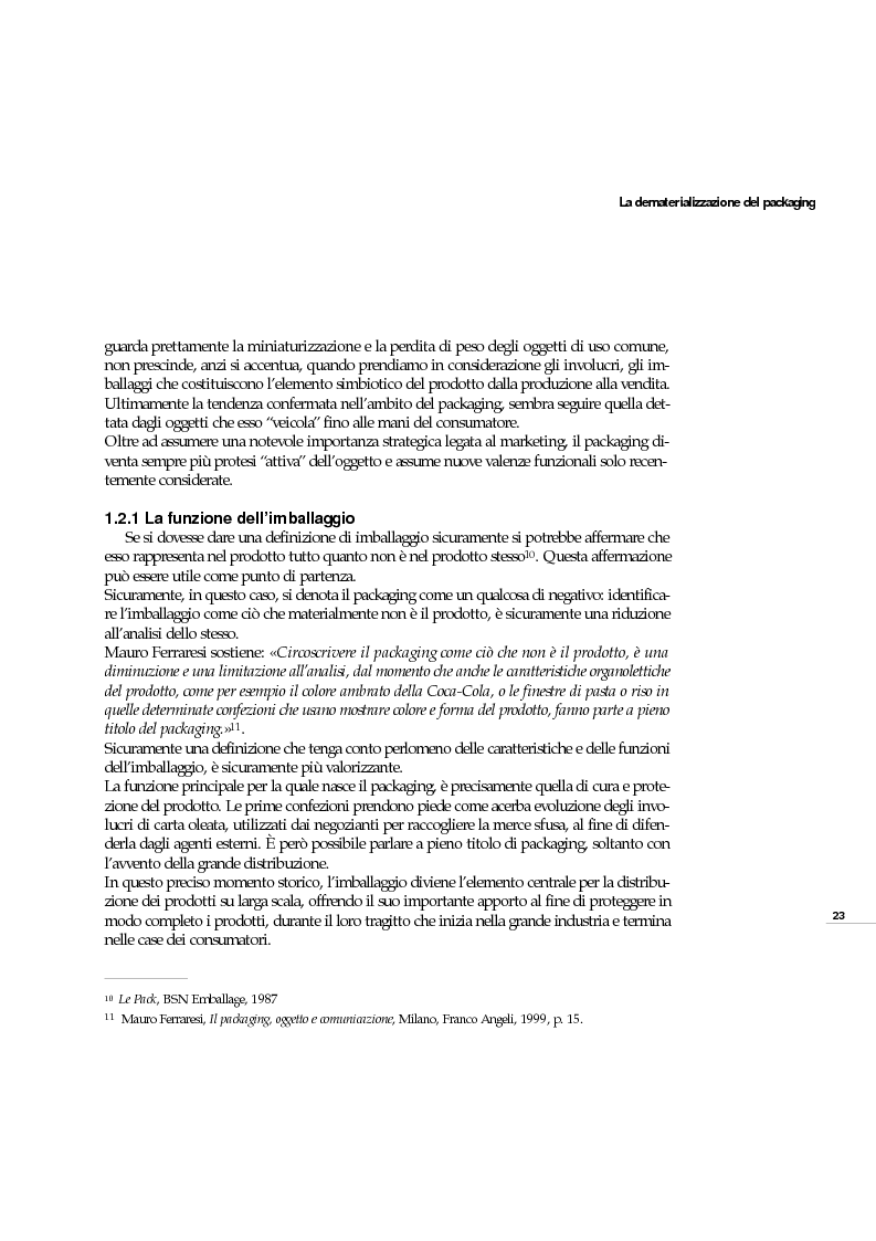 Anteprima della tesi: La nuova pelle del packaging, Pagina 11
