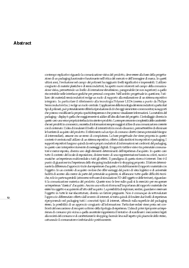Anteprima della tesi: La nuova pelle del packaging, Pagina 2