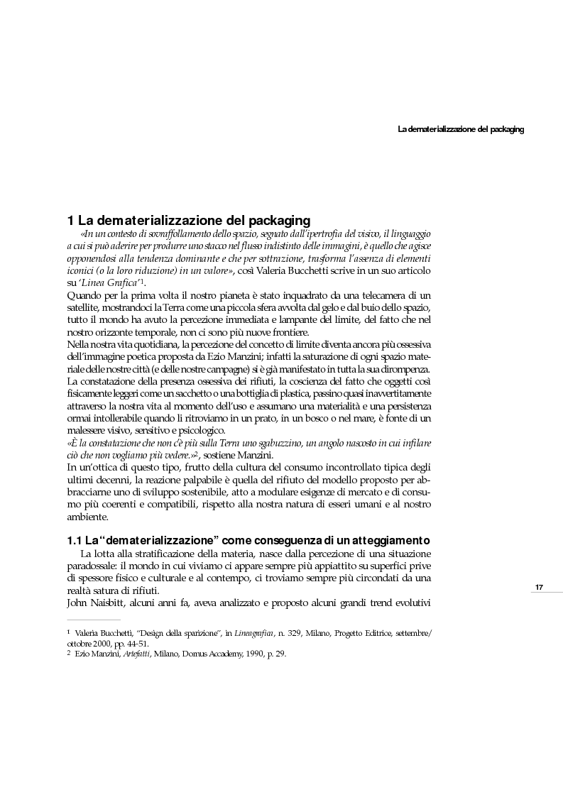 Anteprima della tesi: La nuova pelle del packaging, Pagina 5