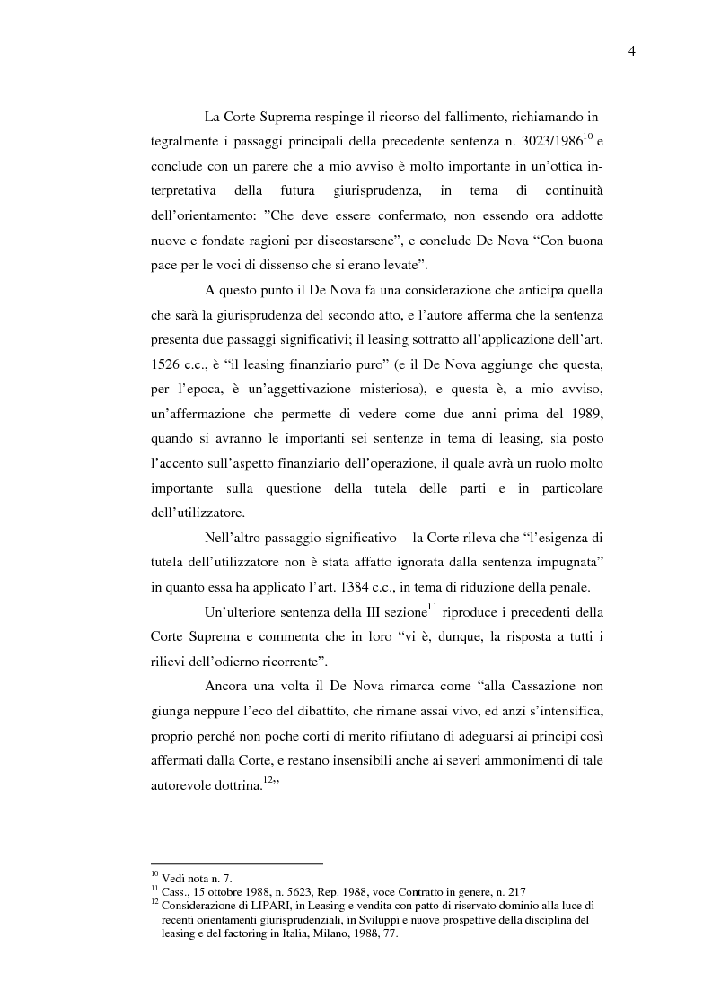 Anteprima della tesi: Costi e benefici secondo i differenti profili giuridici, contabili e tributari delle posizioni delle parti nei contratti di leasing, Pagina 8