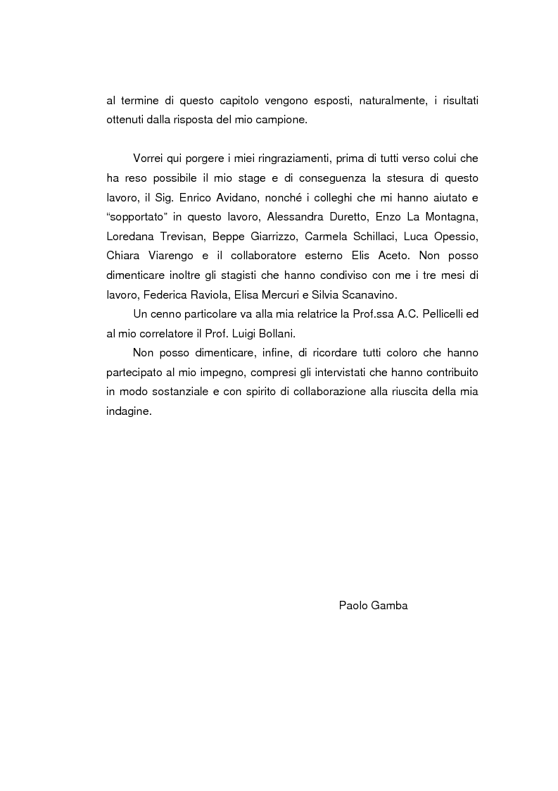 Anteprima della tesi: I prodotti bancari virtuali - Un'indagine di mercato per la Cassa di Risparmio di Asti, Pagina 3