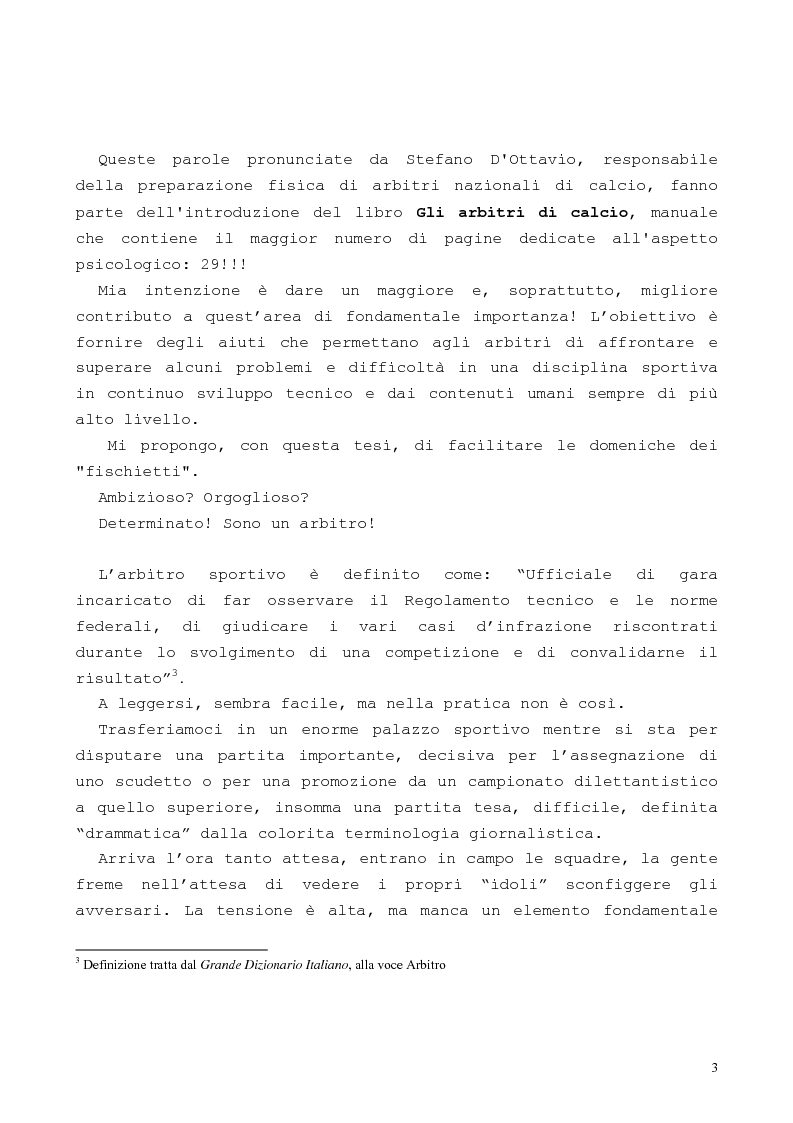 Anteprima della tesi: Per la formazione dell'arbitro sportivo, Pagina 2