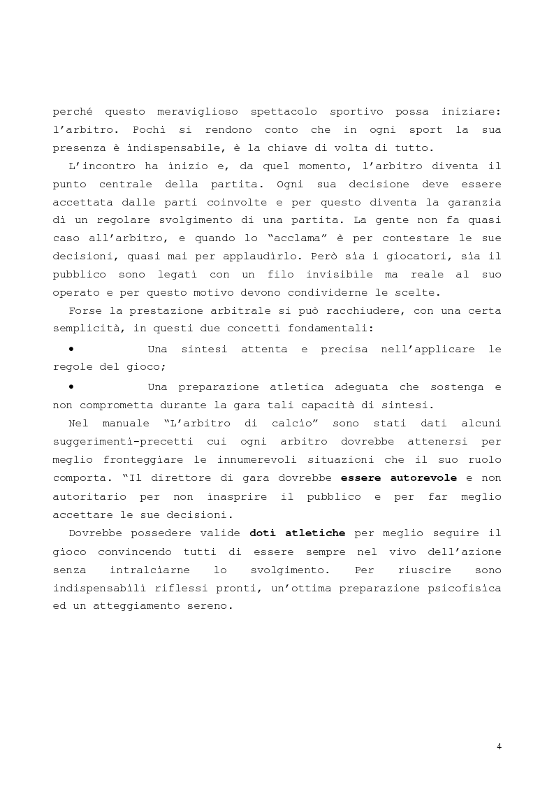 Anteprima della tesi: Per la formazione dell'arbitro sportivo, Pagina 3