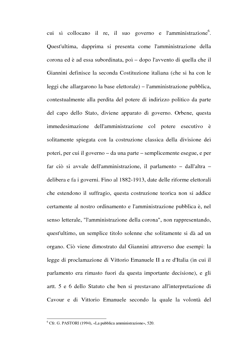 Anteprima della tesi: Il dibattito sulla riforma della pubblica amministrazione negli anni della ''Costituente'', Pagina 14