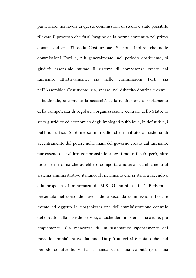 Anteprima della tesi: Il dibattito sulla riforma della pubblica amministrazione negli anni della ''Costituente'', Pagina 3