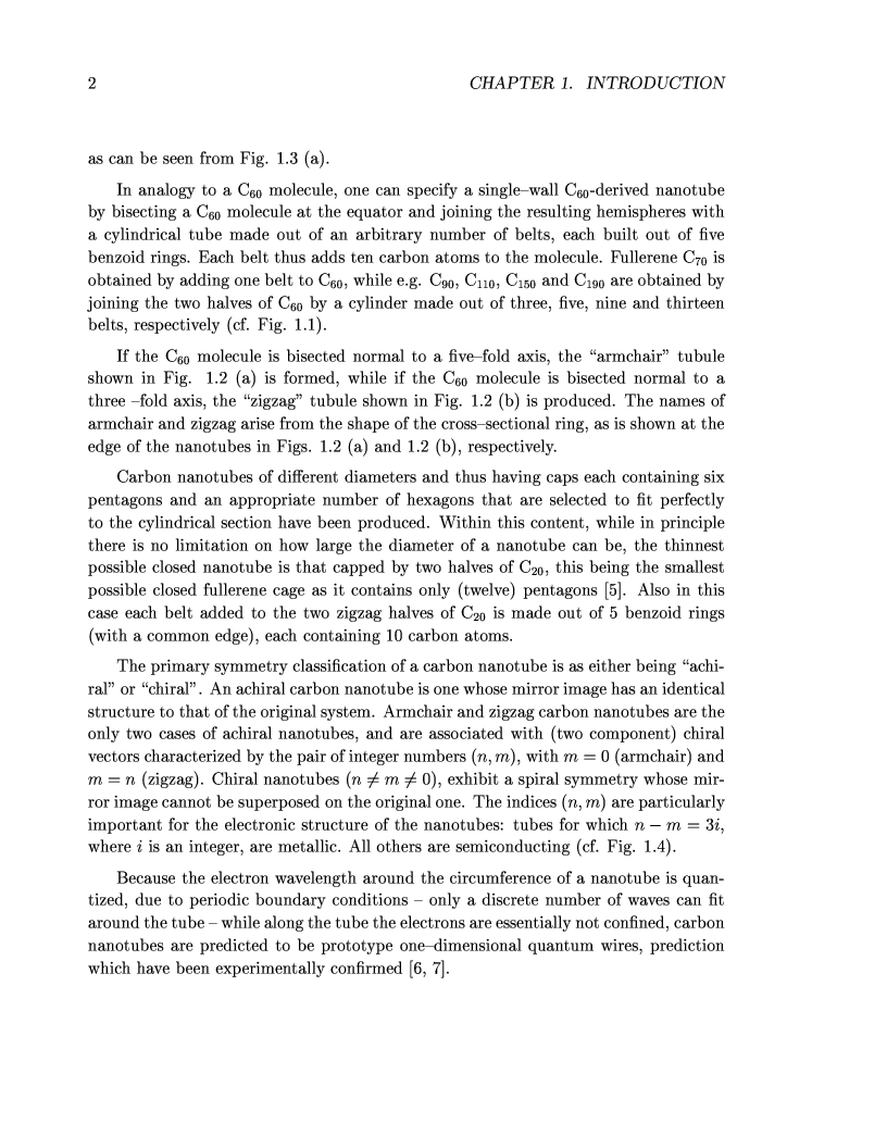 Anteprima della tesi: Ab-initio calculations of axially symmetric isolated carbon nanostructures: from linear chains to nanotubes, Pagina 2