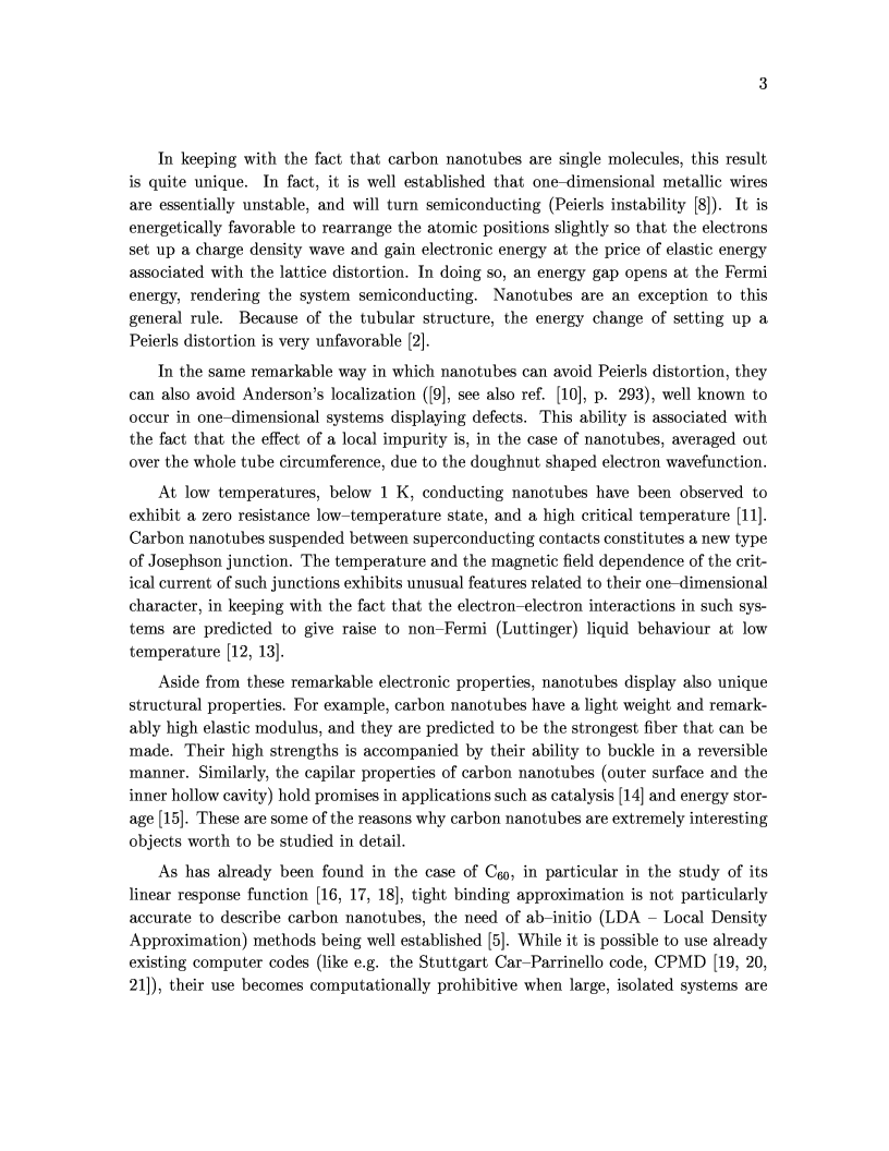 Anteprima della tesi: Ab-initio calculations of axially symmetric isolated carbon nanostructures: from linear chains to nanotubes, Pagina 3