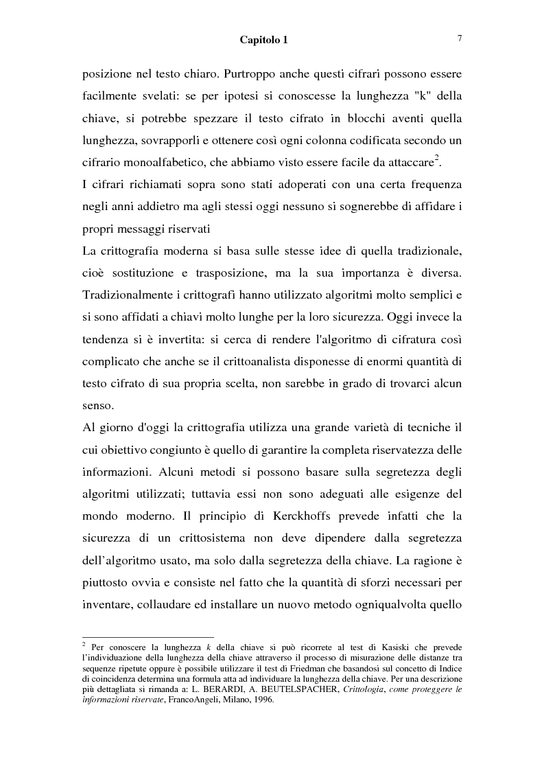 Anteprima della tesi: La sicurezza nei sistemi informatici: firma digitale, l'algoritmo di Shor e sue possibili conseguenze, Pagina 5