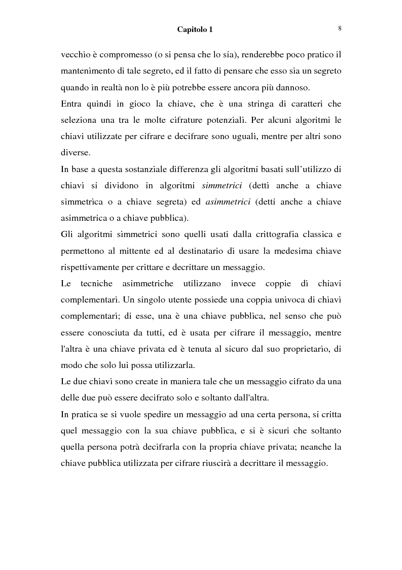 Anteprima della tesi: La sicurezza nei sistemi informatici: firma digitale, l'algoritmo di Shor e sue possibili conseguenze, Pagina 6