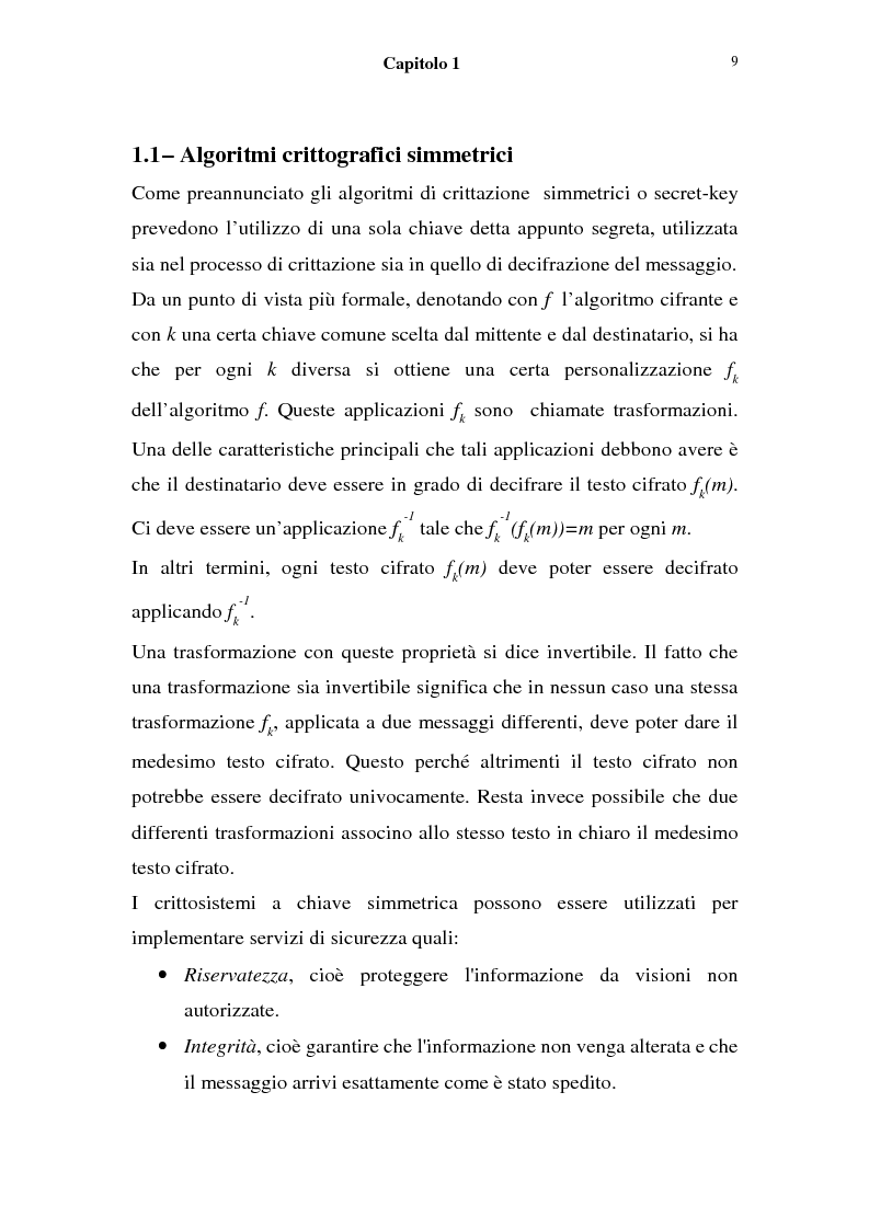 Anteprima della tesi: La sicurezza nei sistemi informatici: firma digitale, l'algoritmo di Shor e sue possibili conseguenze, Pagina 7
