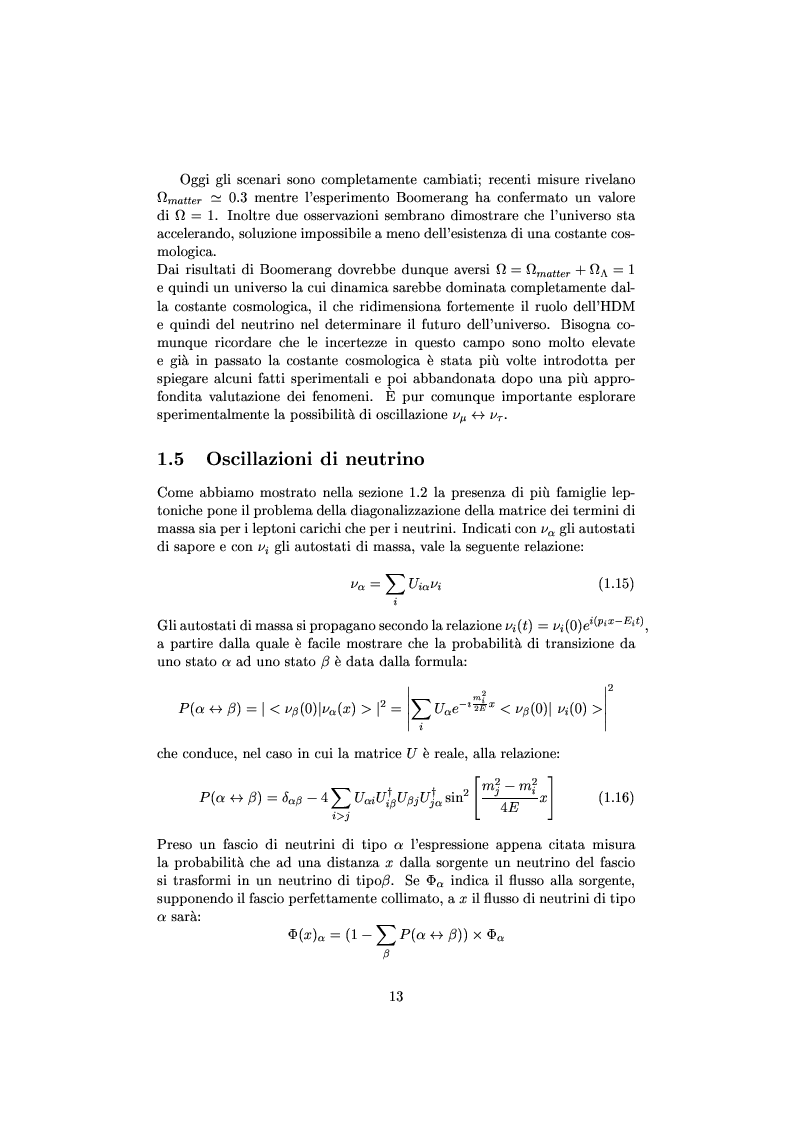 Anteprima della tesi: Misure cinematiche nell'esperimento Chorus per la ricerca di oscillazione di neutrini, Pagina 8