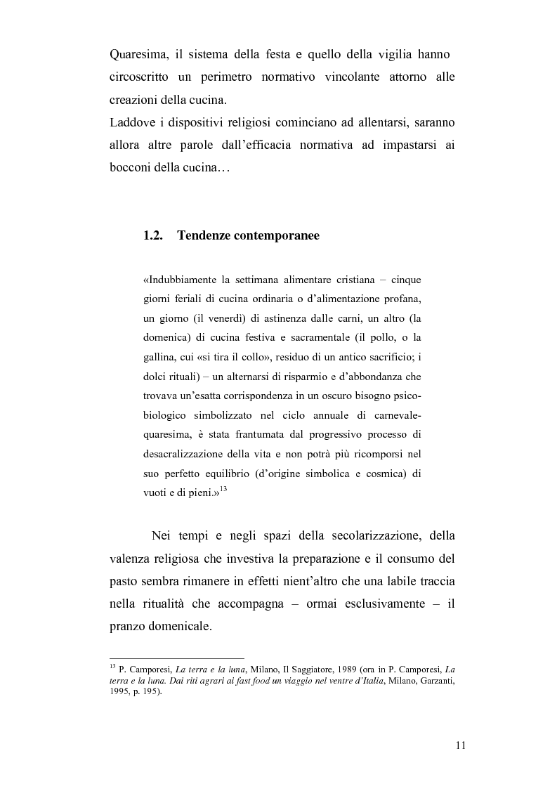 Anteprima della tesi: Mitologie del postmoderno: da McDonald's alla cucina del territorio, Pagina 11
