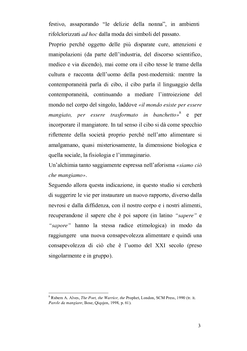 Anteprima della tesi: Mitologie del postmoderno: da McDonald's alla cucina del territorio, Pagina 3