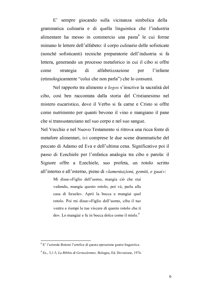 Anteprima della tesi: Mitologie del postmoderno: da McDonald's alla cucina del territorio, Pagina 9