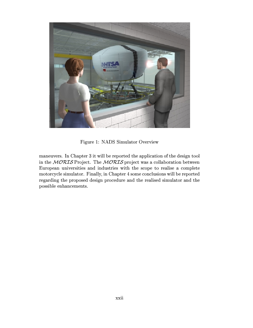 Anteprima della tesi: Study and design of motion base for driving simulators, Pagina 3