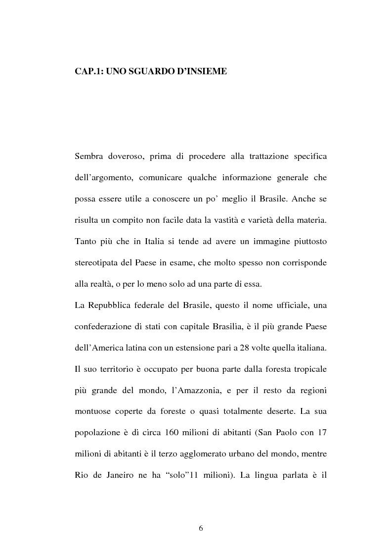 Anteprima della tesi: O telejornal. Informazione e televisione in Brasile, Pagina 4
