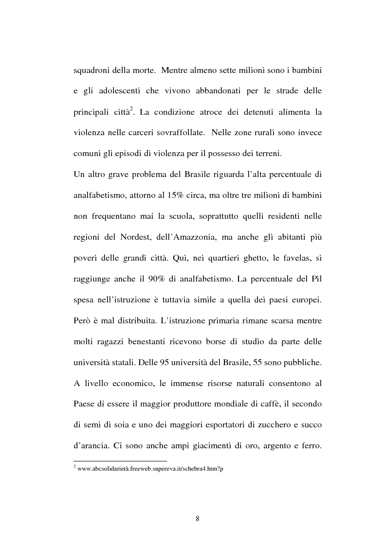 Anteprima della tesi: O telejornal. Informazione e televisione in Brasile, Pagina 6