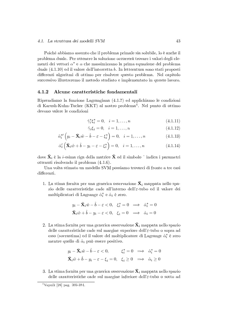 Anteprima della tesi: Support Vector Machines e apprendimento statistico per l'analisi non parametrica della regressione: nuovi sviluppi teorici, software e applicazioni finanziarie, Pagina 7