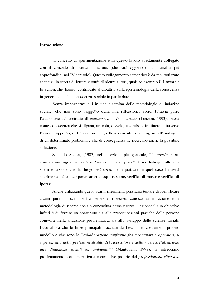 Anteprima della tesi: Il progetto del ''Delegato Sociale'', una sperimentazione nelle imprese e servizi della Provincia di Reggio Emilia, Pagina 3