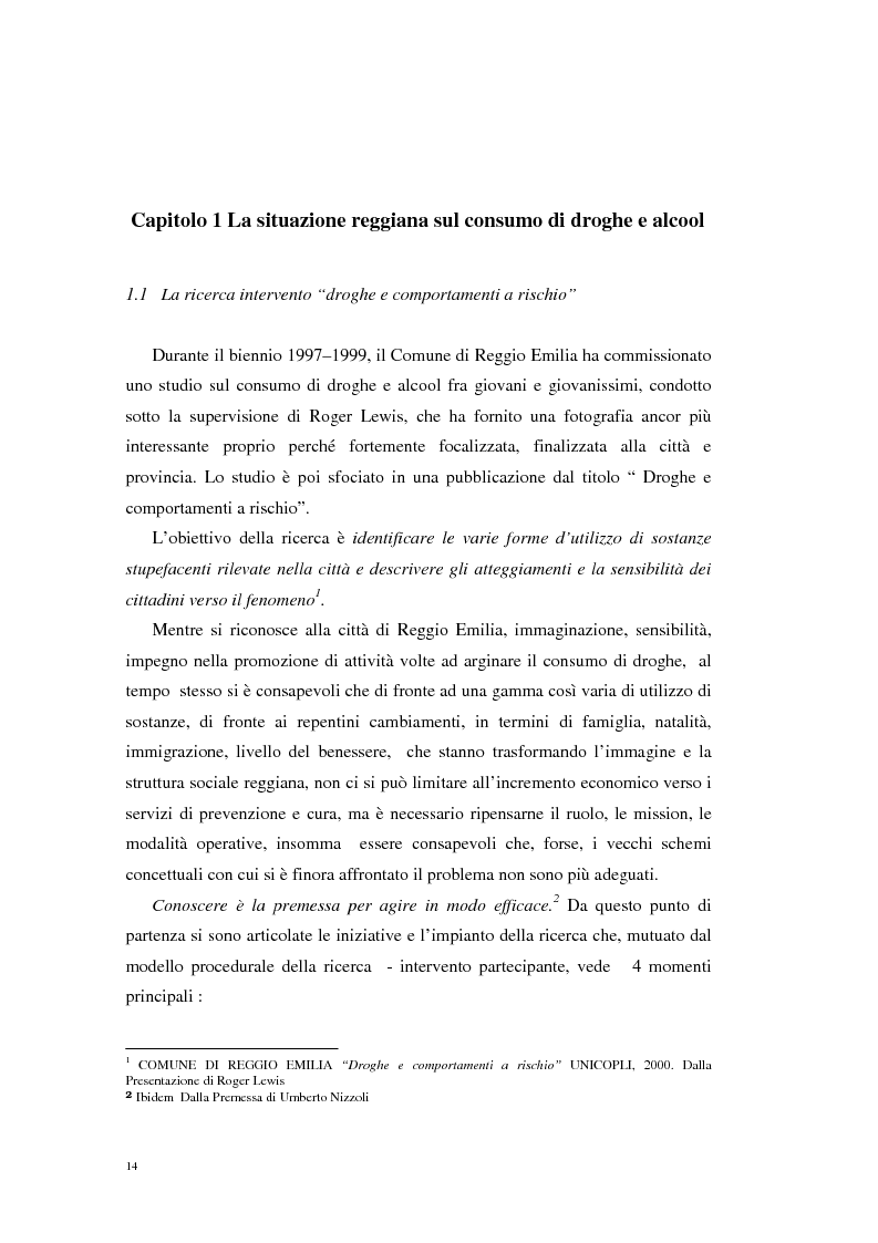 Anteprima della tesi: Il progetto del ''Delegato Sociale'', una sperimentazione nelle imprese e servizi della Provincia di Reggio Emilia, Pagina 6