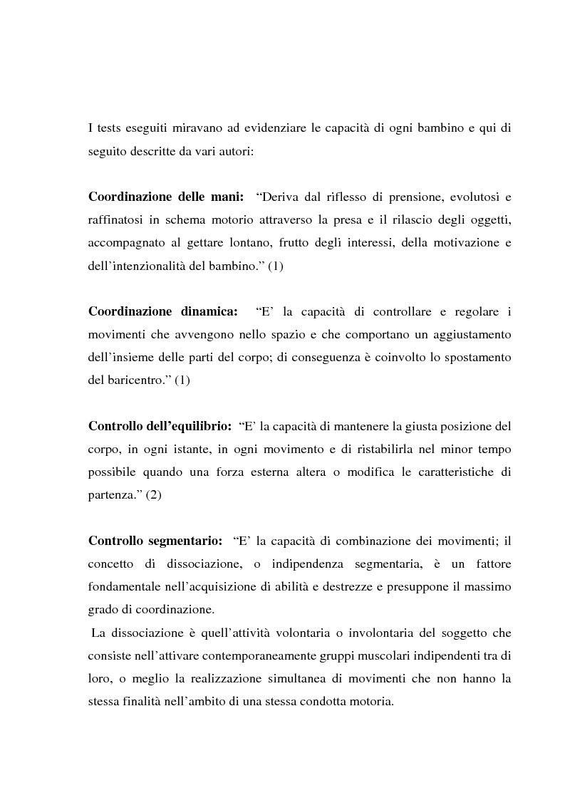 Anteprima della tesi: L'importanza dell'attività motoria nella scuola elementare, Pagina 7
