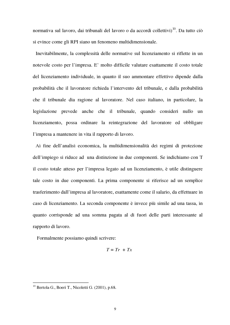 Anteprima della tesi: Il lavoro interinale: l'esperienza italiana, Pagina 13