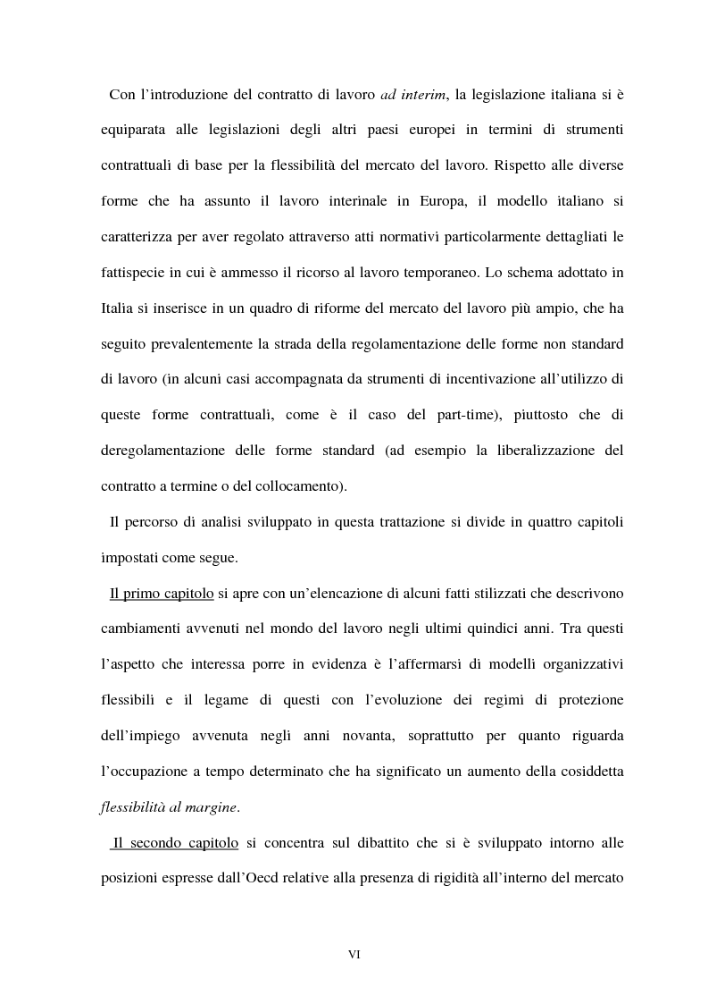 Anteprima della tesi: Il lavoro interinale: l'esperienza italiana, Pagina 2