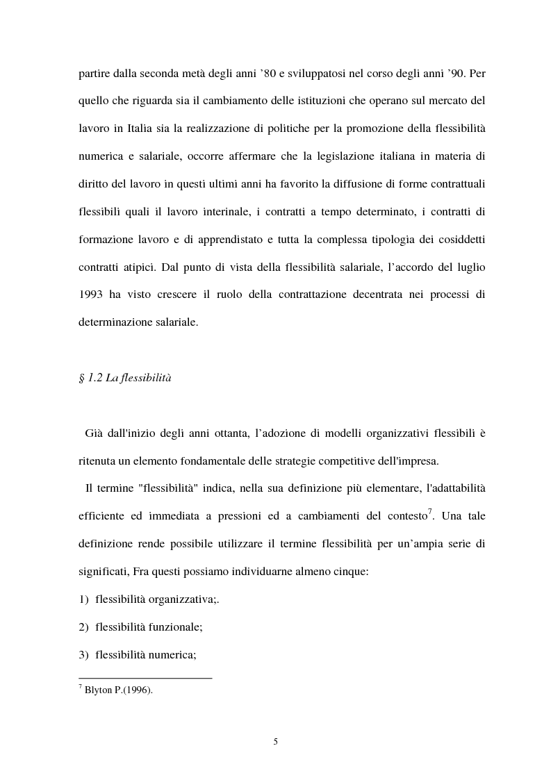 Anteprima della tesi: Il lavoro interinale: l'esperienza italiana, Pagina 9