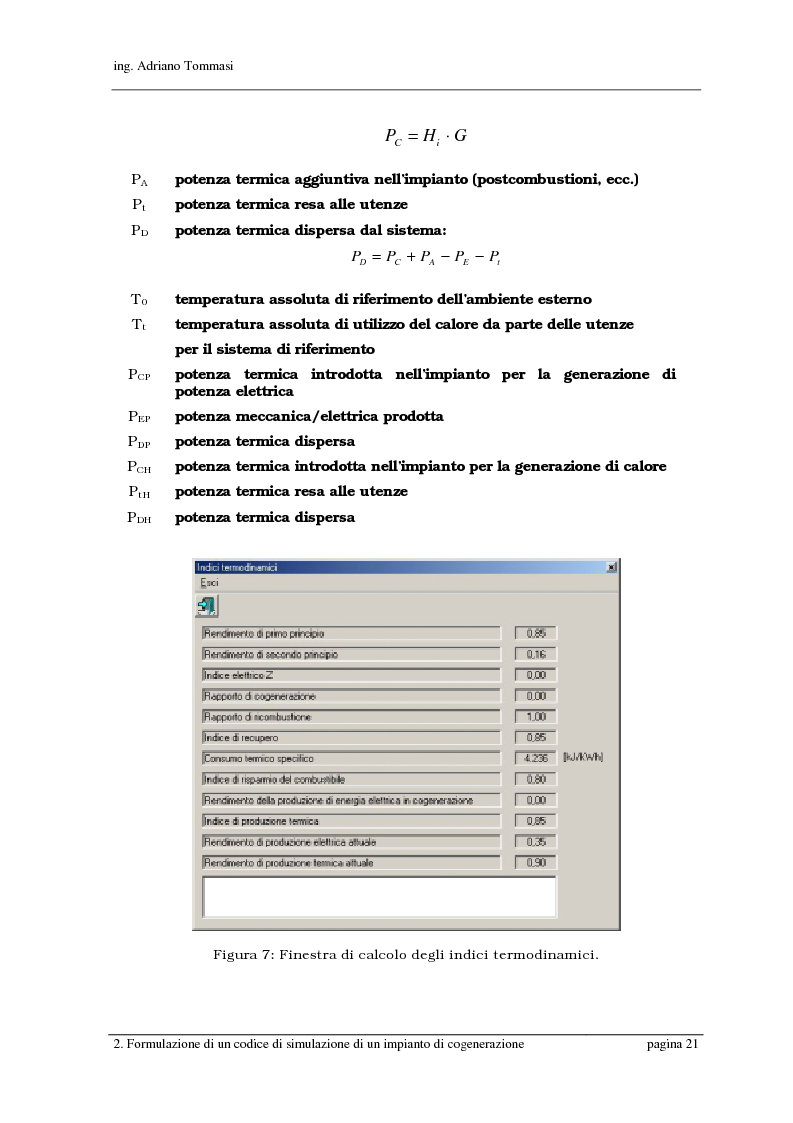 Anteprima della tesi: Formulazione e validazione di un programma di simulazione di un sistema cogenerativo a servizio di un presidio ospedaliero, Pagina 15
