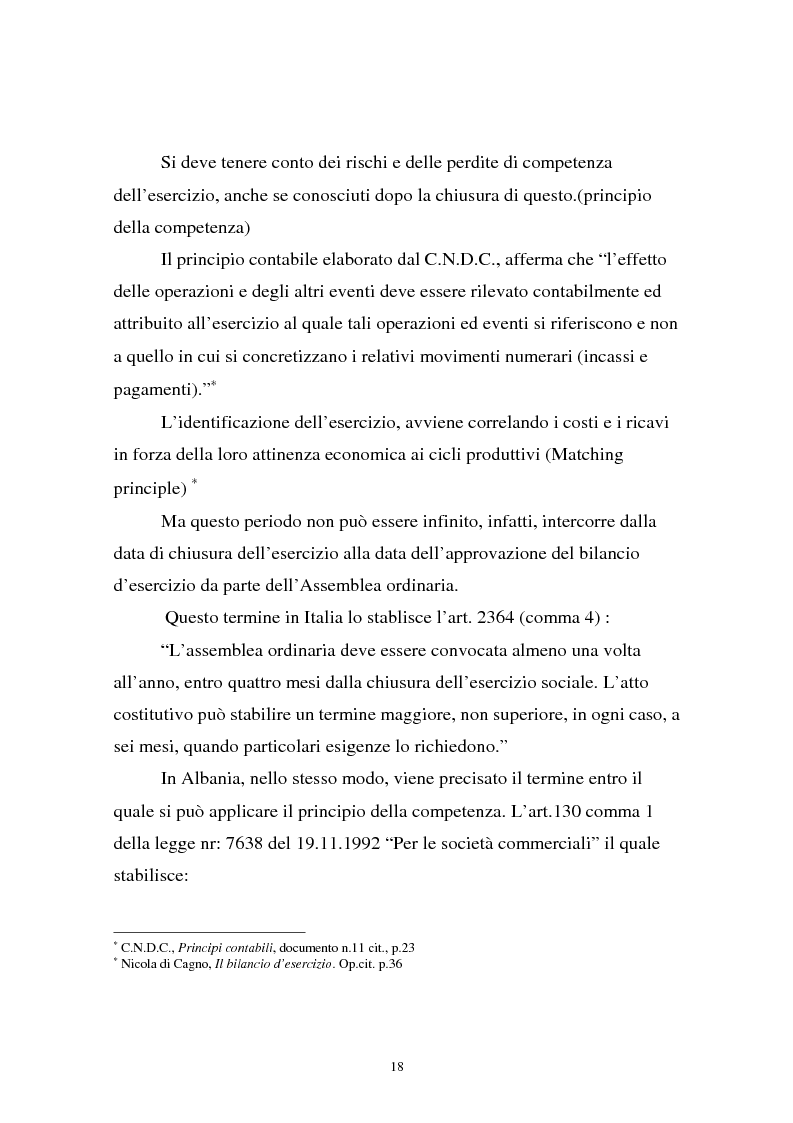 Anteprima della tesi: Analisi comparata di bilancio tra l'italiano e l'albanese, Pagina 12