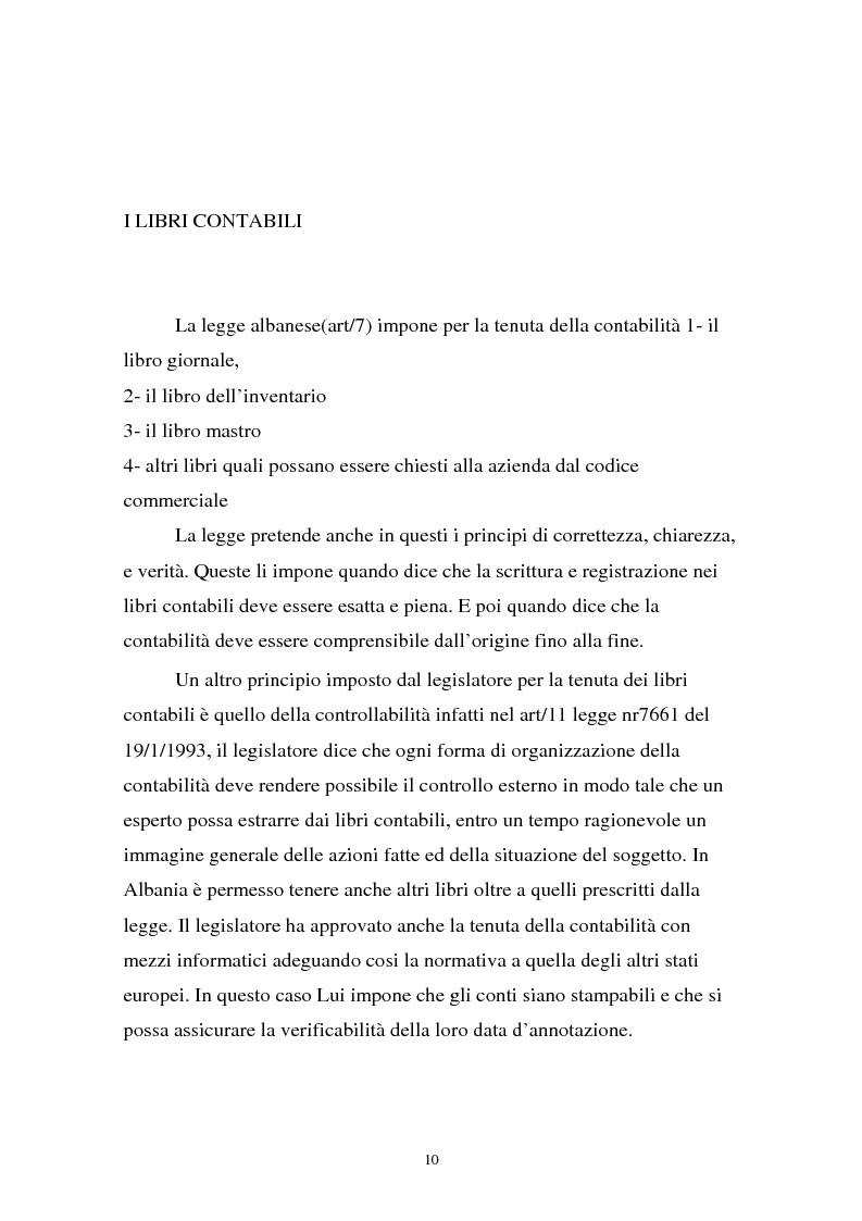 Anteprima della tesi: Analisi comparata di bilancio tra l'italiano e l'albanese, Pagina 4